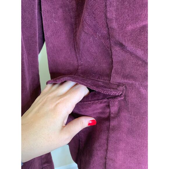 St. John's Bay stretch purple corduroy casual blazer size XL - Picture 10 of 11